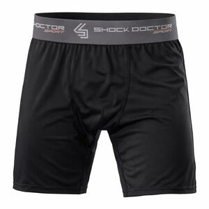 Shock Doctor Men's Black Athletic Shorts Size Large
